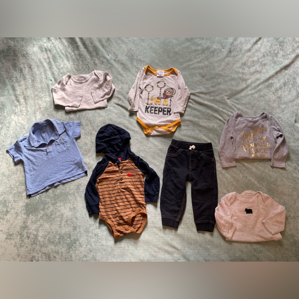 12 Month Baby Boy Lot 7 pieces